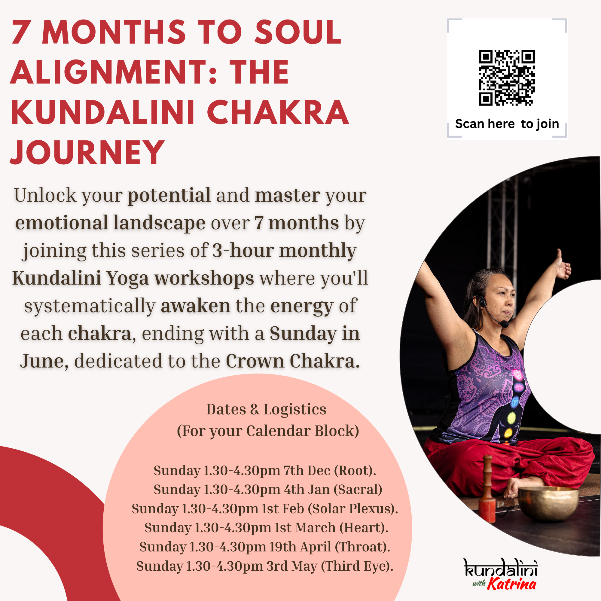 7 MONTHS TO SOUL ALIGNMENT&colon; The Kundalini Chakra Journeyle